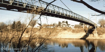 Robinson's Suspension Bridge, Massena Center, NY